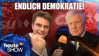 Wahl in Bayern: Lutz van der Horst bei der CSU | heute-show vom 19.10.2018