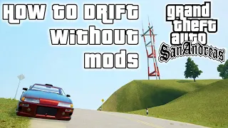 [GUIDE] How To DRIFT (GTA San Andreas Definitive Edition)