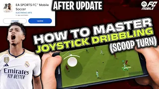 How to Master JOYSTICK DRIBBLING (Scoop Turns) | Dribbling Tutorial | Tips & Tricks | FC Mobile