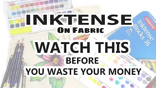 What is the Best Inktense Product on Fabric? Pencils, Pans, or Blocks?