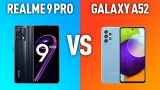 Realme 9 Pro Plus vs Samsung Galaxy A52. СРАВНЕНИЕ ЛУЧШИХ В СРЕДНЕМ КЛАССЕ