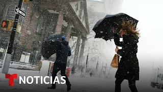 ¿Qué debe tener en casa para enfrentar una tormenta invernal? | Noticias Telemundo