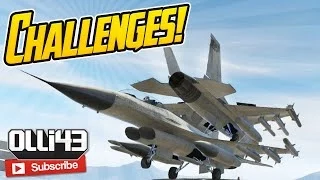 GTA 5 Challenges! Land a Jet on the Maze Bank! (GTA 5 Funny Moments!)