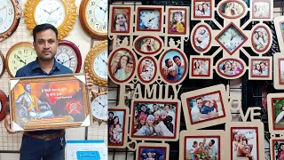 Photo Frame Wholesaler / Gift Family Photo Frame / Wall Watches / Multiple Photo Frame And Gift Item