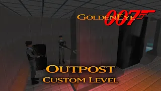 GoldenEye 007 N64 - Outpost - 00 Agent (Custom level)