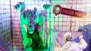 SCARY ANIMATRONICS by Poison Props at the Transworld Halloween & Haunt Show