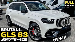 2022 MERCEDES AMG GLS 63 SUV NEW Full In-Depth Review BRUTAL Sound Exterior Interior MBUX 4MATIC+