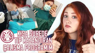 KISA SÜREDE NASIL TIP KAZANDIM / Gerçek çalışma programım, ipuçlarım / Ankara Tıp