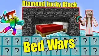 MINI GAME : DIAMOND LUCKY BLOCK BEDWARS ** THỬ THÁCH CHIẾN THẮNG CỪU TRONG MINI GAME MINECRAFT