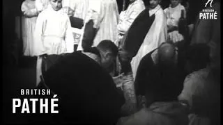 Religious Feet Washing Notre Dame (1948)