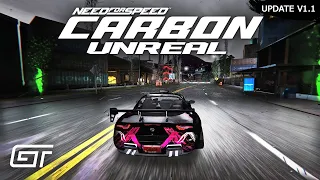 Update v1.1 | NEED FOR SPEED CARBON - UNREAL 2023 | Story Part 7