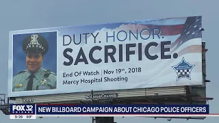Chicago police launch new billboard campaign in support of officers