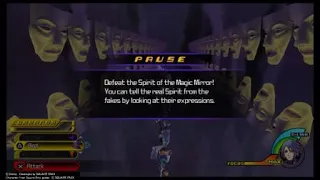 KINGDOM HEARTS BBS Barrier Glitch