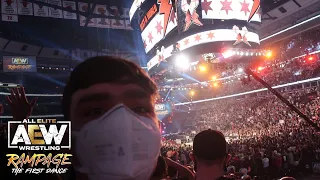 AEW Rampage: The First Dance VLOG! (Chicago, IL) | 8/20/21