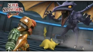 The Destiny of Ridley and Samus Cutscene - Super Smash Bros Brawl