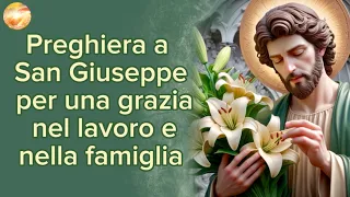 Preghiera a San Giuseppe per una grazia nel lavoro e nella famiglia