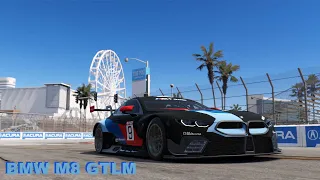 AMS2- BMW M8 GTLM - Quick lap around Long Beach