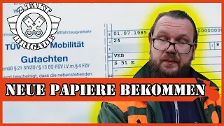 Simson Papiere | Legale 60km/h Papiere trotz KBA ABSAGE! | Wie haben wir das GESCHAFFT?