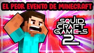 El Peor Evento de MINECRAFT | Todos los errores de los SQUID GAMES 2