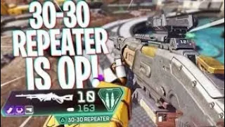 New 30-30 Repeater Rifle and Fuse is OP in Apex Legends Season 8 Stream Highlight!!!  #killleader