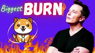 GREAT NEWS for Baby Dogecoin Army | BIGGEST BURN Ever!!! | Baby Dogecoin PRICE Prediction