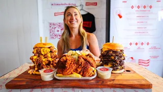 Scorpion Tenders, Nashville Hot Chicken Sandos & Smashburgers?! Smashville's Triple Threat Challenge