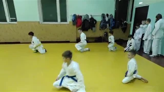 Отработка передвижений на коленях "Шико" | Айкидо  | 合気道 | Aikido