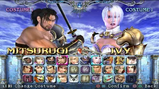 Soulcalibur 3 Opening and All Characters [PS2]