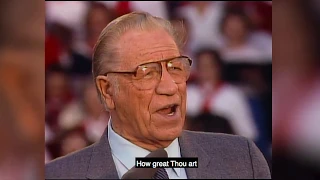 George Beverly Shea Sings "How Great Thou Art"