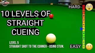 Snooker 10 Levels Of Straight Cueing