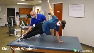 Sling Activation Series 6 - Side Plank Windmill