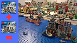 Doubling the LEGO City Police Prison Island!