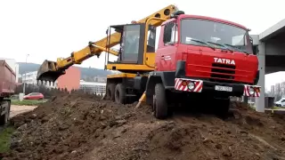 Экскаватор-планировщик Tatra UDS 114
