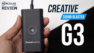 รีวิว Creative Sound Blaster G3 - Sound Card ขวัญใจเกมเมอร์ ราคา 1,890 บาท