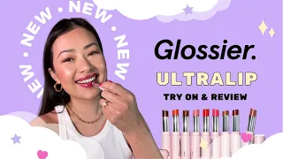 ✨NEW✨ GLOSSIER ULTRALIP // Try On & Review // Shades: Portrait + Fête + Vesper // Eileen’s World