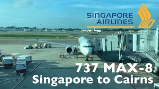 Long Haul Flight in ECONOMY on a 737 MAX on Singapore Airlines