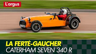 (2023) Caterham Seven 340 R : premier tour de piste au circuit LFG