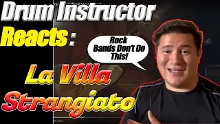 Drum Instructor Reacts to La Villa Strangiato by Rush | Rush Reaction and Analysis