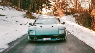 "Save A Christmas Tree" - Ferrari F40 Verde Abetone by Automobili Amos - Car&Vintage COOL