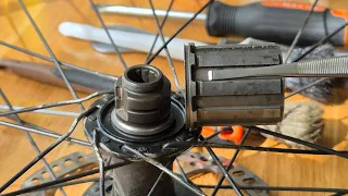 How to fix/service rear hub & freehub body.