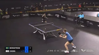 Best Points of Linda Bergstrom at W/S R32 WTT Star Contender Doha 2022