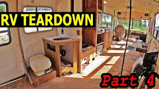 RV Teardown (Part 4) Bathroom & Kitchen