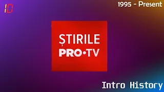 Stirile Pro TV Intro History (1995-Present)