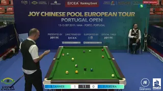 Ben Tanner VS Fabio Pereira - Last 16 - 2019 Joy Chinese Pool Euro Tour Portugal Open