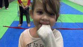 Capoeira infantil: Acrobacias de coluna