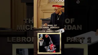 The Trial of The GOAT PT 2! Jordan vs LeBron 🏀 #nba #comedy #funny #shorts #youtubeshorts