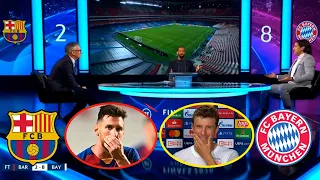 Barcelona vs Bayern Munich 2-8 Ferdinand Unbelievable Analysis🤬 Thomas Muller Very Happy Reaction