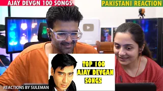 Pakistani Couple Reacts To Ajay Devgan Top 100 Songs