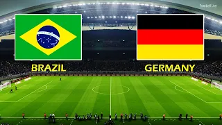 PES 2021 | BRAZIL vs GERMANY - eFootball Full Match All Goals HD