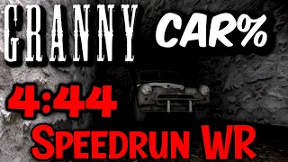 Granny (PC) - Practice Mode Speedrun (4:44, Car Escape, WR)